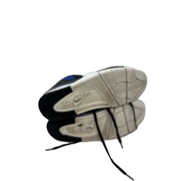 Nike Flight Legacy Black Hyper Blue Mens 12 - Picture 4 of 7